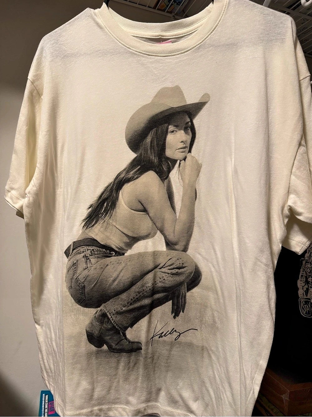 Kacey Musgraves Target Graphic Tee White Small - oversized fit